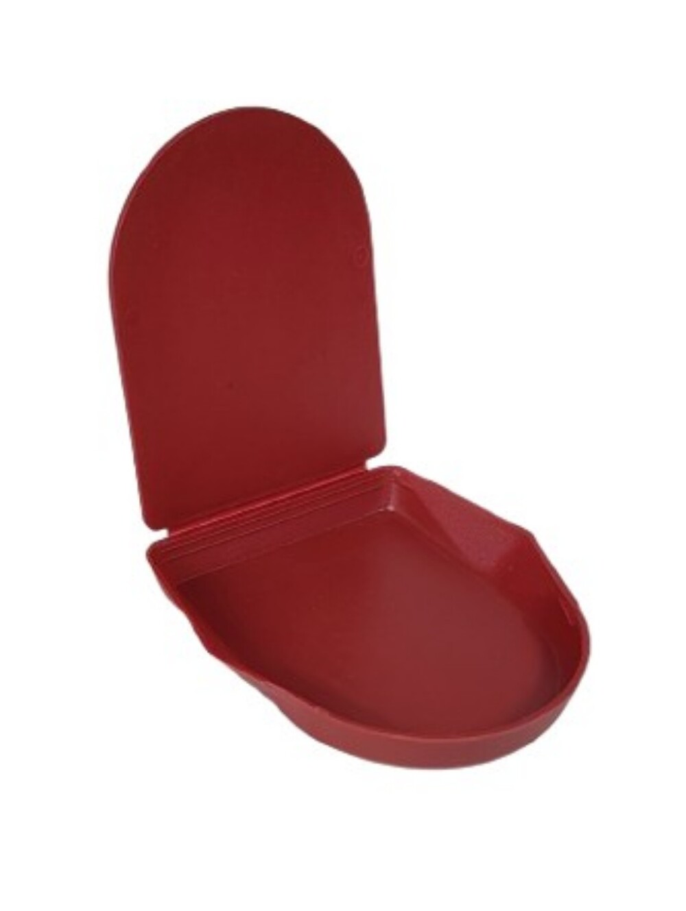 Tupperware Red Tea Time Helper Tea Bag Squeezer Rest Holder